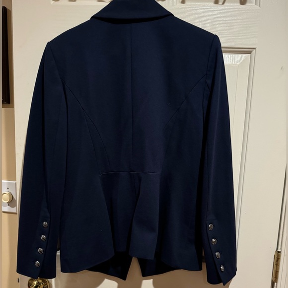 WHBM Double Breasted Blazer in Navy - Picture 4 of 5